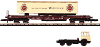 Huckepackwagen "Warsteiner"