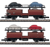 Autotransportwagen-Set